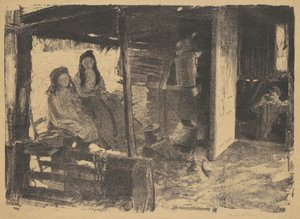 无题（谷仓里的两个女孩） 作者 丹尼尔·阿尔伯特·维尔史密斯