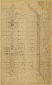 板块78 2 来自《芝加哥规划》的图纸，1909年：建议的位置和安排...... 作者 丹尼尔伯纳姆