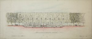 波托马克圆点，华盛顿特区，部分草图，1909年。 作者 丹尼尔伯纳姆