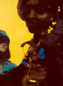 非洲女性的画像 作者 丹尼尔·卡库尔（Daniel Cacouault）