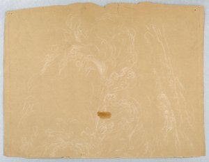 素描，云，约 1840 年 作者 丹尼尔·亨廷顿