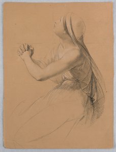 绘画，"共融 "研究，1844 年 作者 丹尼尔·亨廷顿