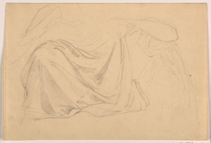 绘画，《正义与和平》研究，帷幔，1878-86 年