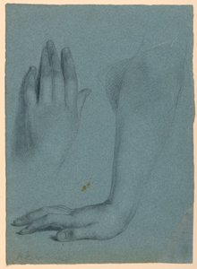 素描，《梅西的梦》研究，1857 年 作者 丹尼尔·亨廷顿
