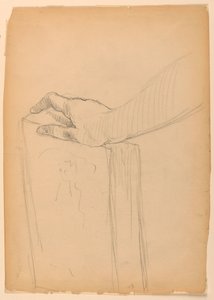 素描，《国家 Ac》研究，1887 年 作者 丹尼尔·亨廷顿
