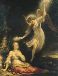 慈悲梦，1858年。 作者 丹尼尔·亨廷顿