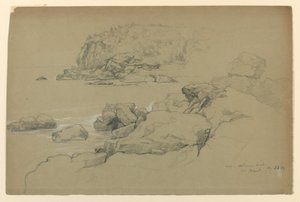 沙漠山，靠近 Schooner Head 作者 丹尼尔·亨廷顿