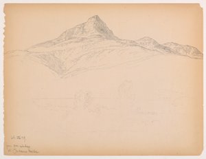 从乔科鲁阿之家俯瞰乔科鲁阿山 作者 丹尼尔·亨廷顿
