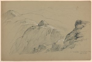 曼斯菲尔德山上，眺望驼峰 作者 丹尼尔·亨廷顿