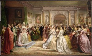 共和党法院（Lady Washingtons Reception）1861年