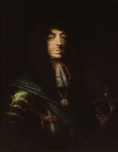 约翰二世-卡西米尔-瓦萨--约翰二世-卡西米尔-瓦萨(1609-1672)的肖像由小丹尼尔-舒尔茨(1615-1683)绘制。布面油画，尺寸：90x71，约1661，Muzeum Narodowe，华沙 作者 丹尼尔·杰兹·舒尔茨（Daniel Jerzy Schultz）