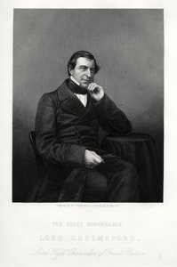弗雷德里克·西西格（Frederic Thesiger），切尔姆斯福德（Chelmsford）第一男爵，英国法学家和政客，约1880年。 作者 丹尼尔·约翰·庞德