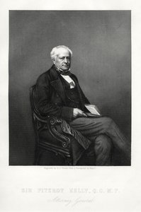 英国法官Fitzroy Kelly爵士，c1880 作者 丹尼尔·约翰·庞德