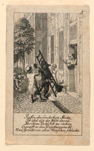 Retalliation, "Königl: Grosbrit [anische] Genealogischer Kalender auf das 1780 Jahr Lauenberg bey J.G. Berenberg" 插图。 作者 丹尼尔·尼古拉斯·肖多维奇