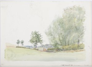 c.1916（铅笔和纸上的wc） 作者 丹尼尔·奥利佛（Daniel Oliver）