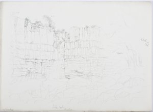 c.1916（铅笔和纸上的wc） 作者 丹尼尔·奥利佛（Daniel Oliver）