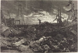 米歇尔-斯特罗戈夫在夏特莱剧院，1880年。 作者 丹尼尔·乌拉比埃塔·维奇（Daniel Urrabieta Vierge）