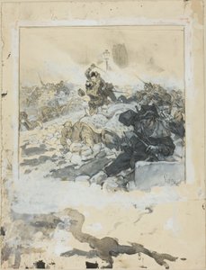 1871 年 5 月镇压巴黎公社场景