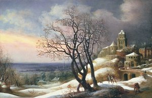 冬季景观，17世纪