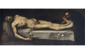 死者基督和圣多米尼克德古兹曼，1623年