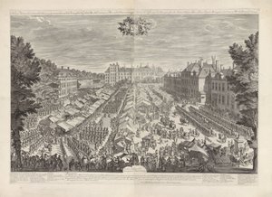 1686 年海牙博览会，奥伦治王子和公主
海牙集市，前进中的市民向国王殿下介绍我的奥伦治王子和王妃/Foire de la Haye, avec les bourgois sous les armes, sa