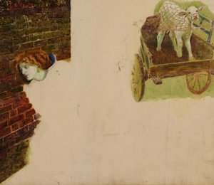 发现，c.1854 作者 但丁·加布里埃尔·查尔斯·罗塞蒂
