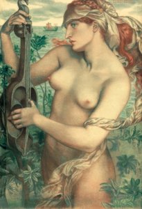 Ligeia Siren 作者 但丁·加布里埃尔·查尔斯·罗塞蒂