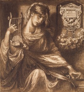 罗马寡妇》，约1870年代
