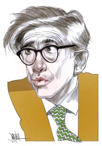 Franco Debenedetti（数码彩色铅笔画） 作者 达里乌什·拉德普尔
