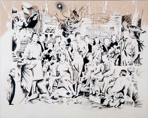 奴隶的奇迹》，2017 年（布面油画） 作者 达伦·科菲尔德