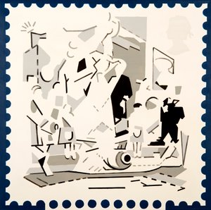 维纳斯带来武器 IV》，2019 年（丙烯酸画布）