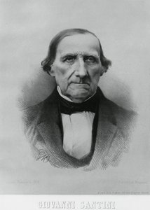 乔瓦尼-桑蒂尼（1787-1877）肖像，意大利天文学家、数学家和科学家 作者 WG（后）塞耶