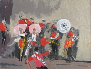 爵士乐队，2008（布面油画）