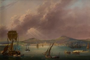 Dundee from the River, c.1835 (oil on canvas)   1401696   zh       chinese Successfully Translated  Original: After the Battle of Ethandun (Edington), 878, illustration from Hutchinsons Story of the British Nation, c.1920 (litho) Translat: After the Battle 作者 大卫·安杰洛·安德鲁斯