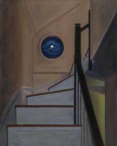 超越，2022 年（布面油画） 作者 大卫·阿森诺（David Arsenault）