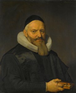 安东尼·德·威尔（1573-1639）的肖像。 莱顿大学神学教授