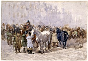 伯明翰赛马会，约1841-49年 作者 大卫·考克斯