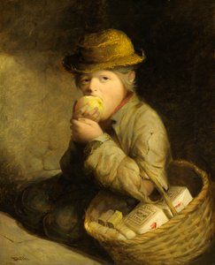 卖火柴的人》，约1859年（布面油画） 作者 大卫·吉尔摩·布莱斯