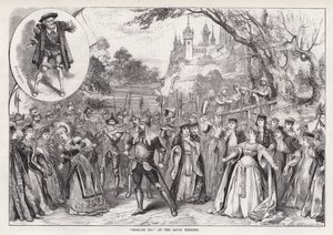 "Princess Ida" at the Savoy Theatre (engraving) 作者 大卫·亨利·弗里斯顿