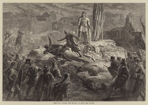 来自德鲁里巷剧院的Richard Coeur de Lion的场景 作者 大卫·亨利·弗里斯顿
