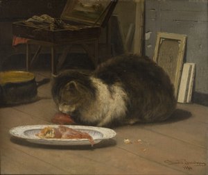 工作室里的猫