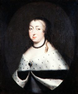 Hedvig Eleonora，瑞典皇太后，约1661年（布面油画） 作者 大卫·克罗克（DavidKlöcker）荣誉光束