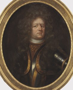 Otto Wilhelm Koenigsmarck 伯爵 (1639-1688) 的肖像，由 Ehrenstrahl 和 David Klocker (1629-1698) 绘制。 布面油画。 尺寸：76x62 厘米。 斯德哥尔摩国家博物馆 作者 大卫·克罗克（DavidKlöcker）荣誉光束