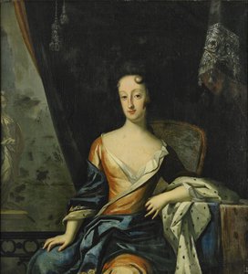 瑞典女王乌尔里卡-埃莱奥诺拉1688-1741年的画像 作者 David Krafft von