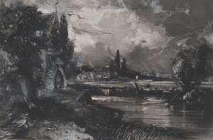 A Mill，1829年。 作者 大卫卢卡斯