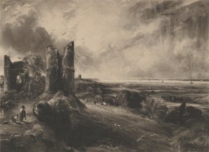 哈德利城堡：大板，1830-32。 作者 大卫卢卡斯