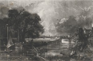 斯图尔河，1831年。 作者 大卫卢卡斯