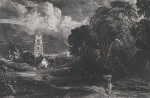 Stoke-by-Neyland, 1830年。 作者 大卫卢卡斯