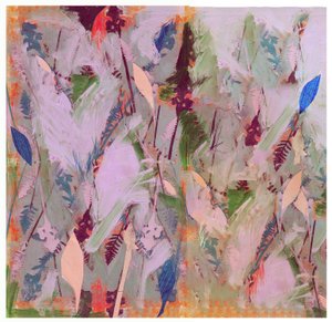 植物学拼贴画 # 1, 2017 作者 大卫·麦康诺奇