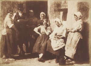 纽黑文领航员小屋的门，1845 年（照片） 作者 大卫·奥克塔维斯·希尔